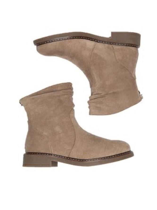 Clara Barson Botki WS2169-04 Beżowy