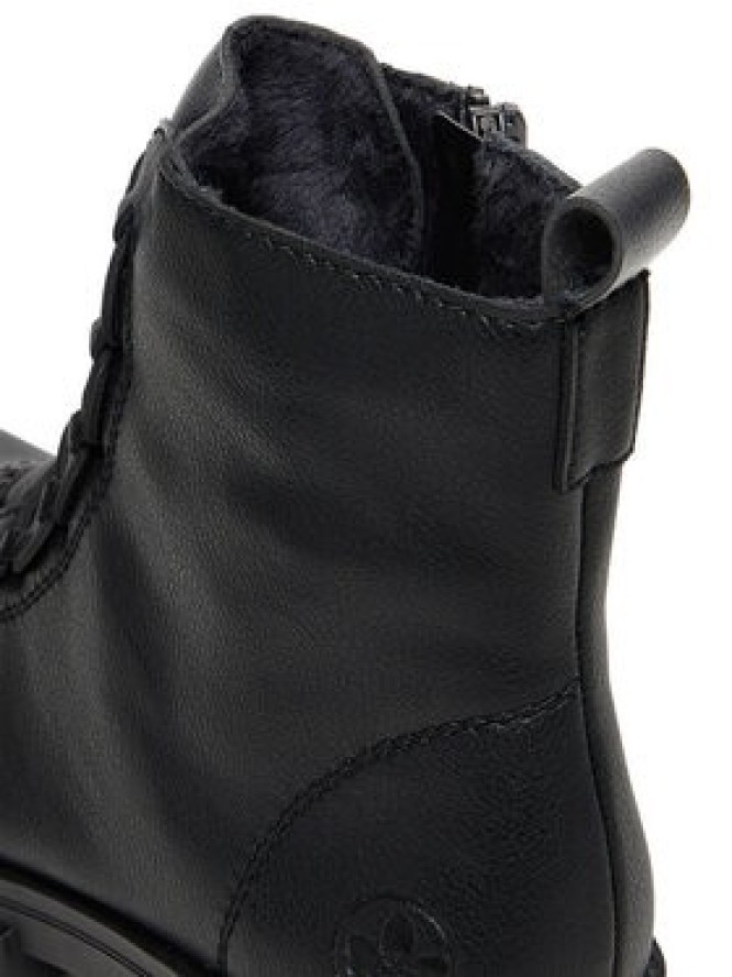 Rieker Trzewiki Y7150-00 Czarny