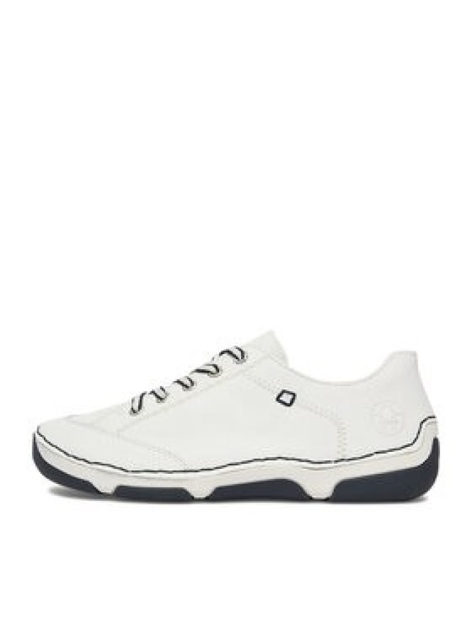 Rieker Półbuty 55901-80 Biały