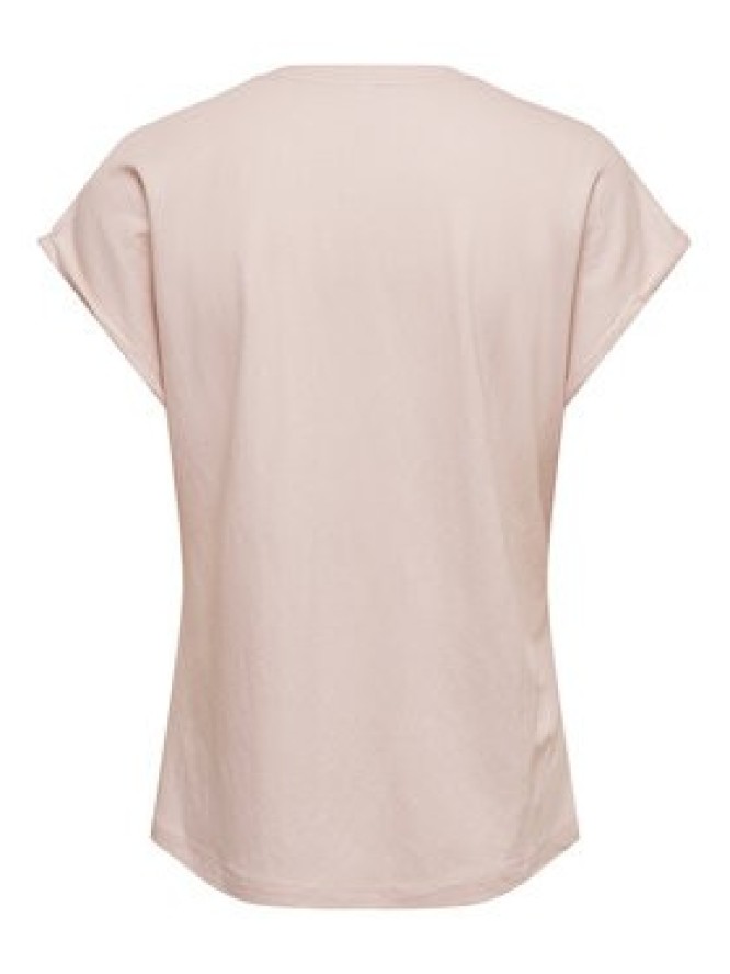ONLY T-Shirt Jany 15372108 Różowy jasny Regular Fit