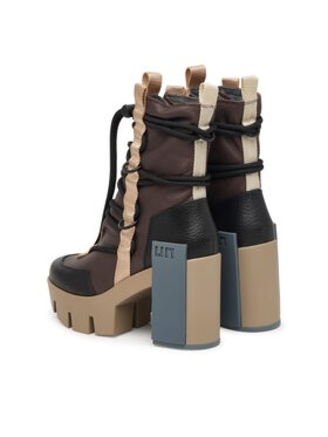 United Nude Trzewiki Grip Desert Mid 11035161165 Brązowy ciemny