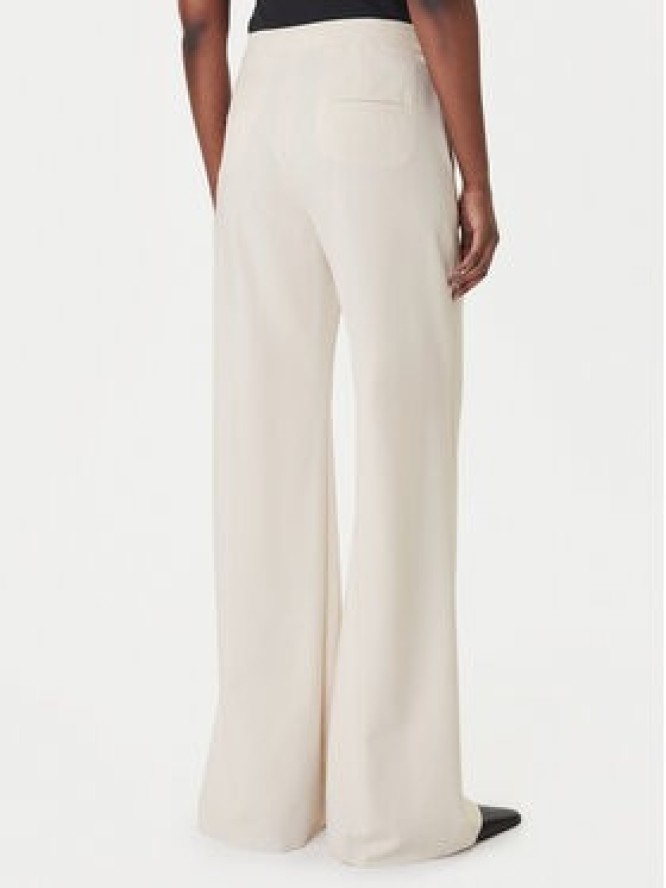 Marella Spodnie palazzo Sequoia 2613131211 Biały Wide Leg