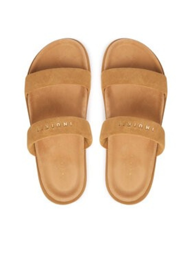 Inuikii Klapki Slaps 1004.003.0671 Beżowy ciemny