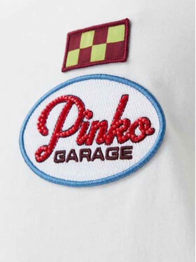 PINKO Top Noel 105269 A2ME Biały Regular Fit