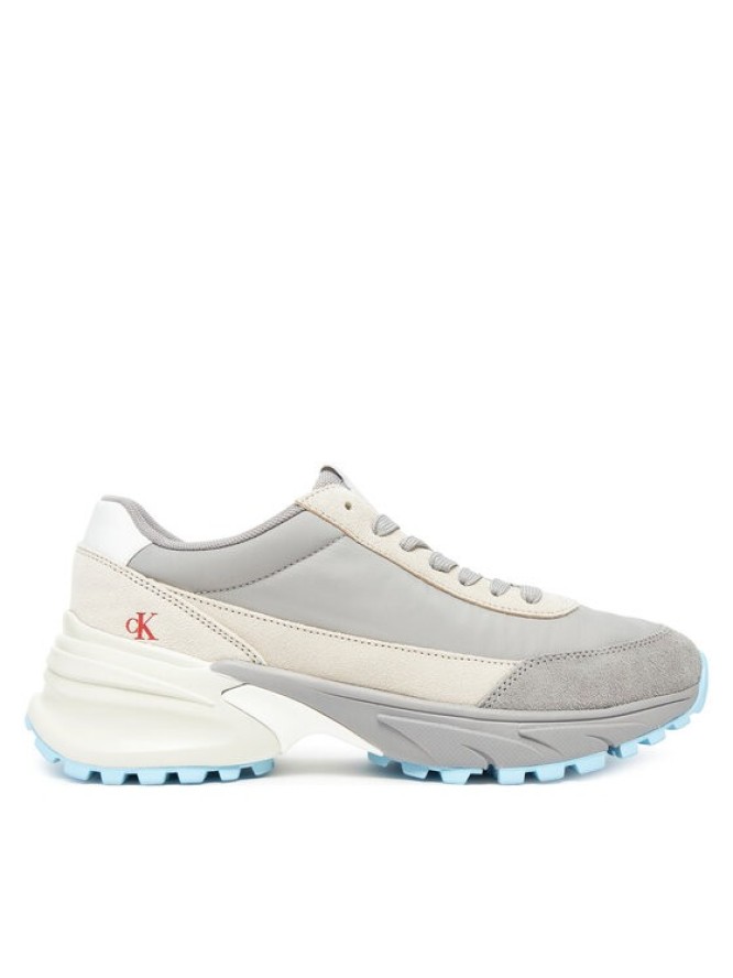 Calvin Klein Jeans Sneakersy Hike Runner Mg Nylon Mix YW0YW01852 Szary
