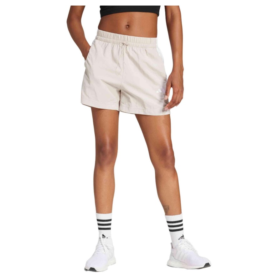Damskie szorty tkane adidas Essentials 3-Stripes