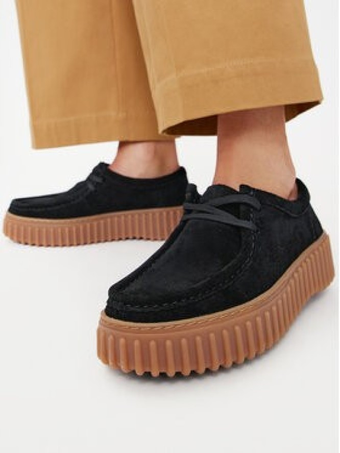 Clarks Półbuty Torhill Bee 26172044 Czarny