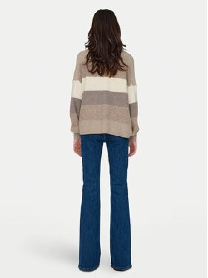 ONLY Sweter Atia 15220044 Beżowy Regular Fit