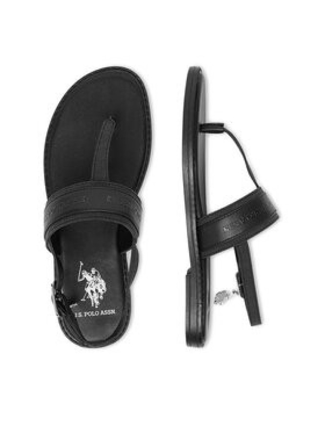 U.S. Polo Assn. Sandały EO-CASSIE001W/6TY1 Czarny