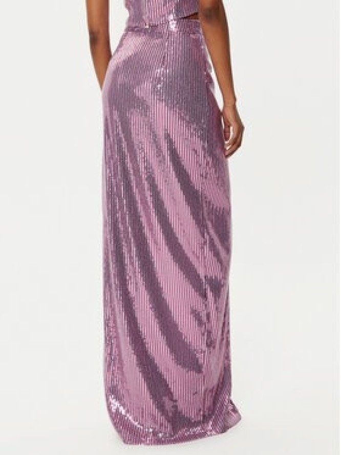 Fracomina Spódnica maxi FQ24WG3001W66701 Fioletowy Slim Fit