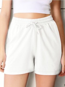 Szorty dresowe - kremowy