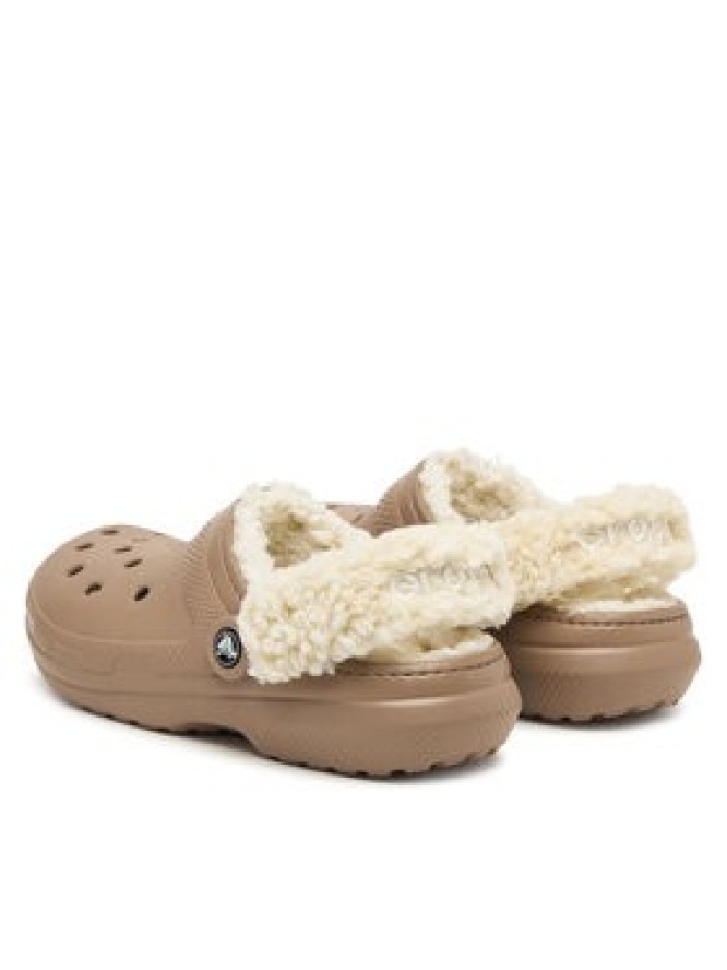 Crocs Klapki Classic Lined Clog 211396 Beżowy