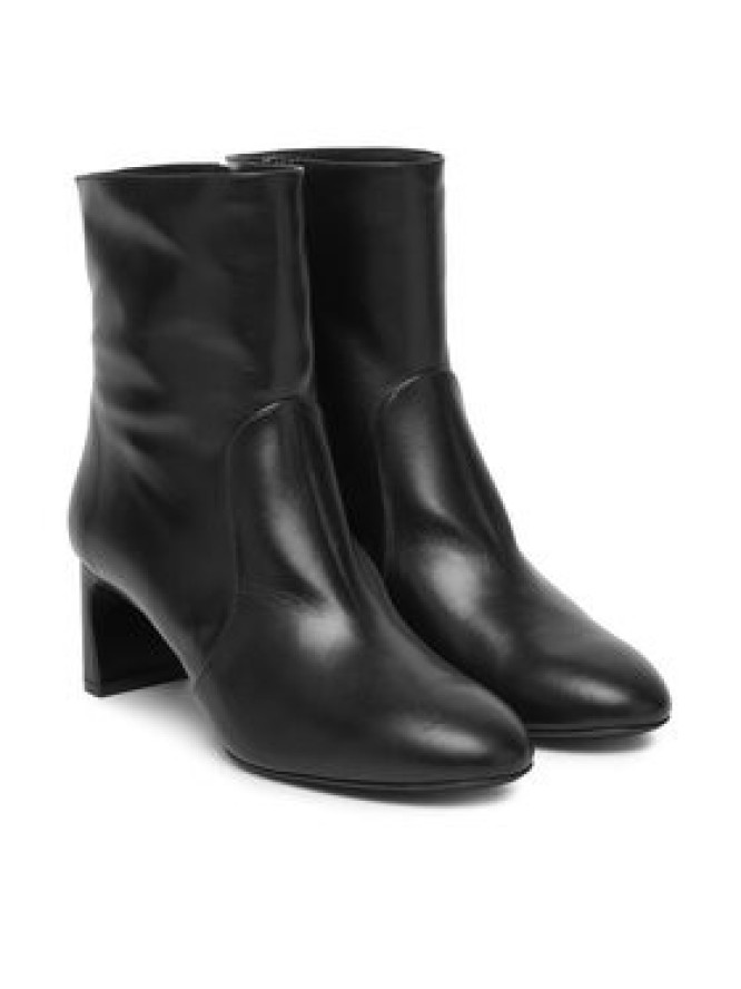 Stuart Weitzman Botki Babette Zip SL542 Czarny