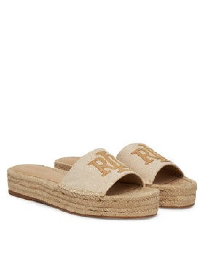 LAUREN RALPH LAUREN Espadryle Polly 802966866001 Beżowy