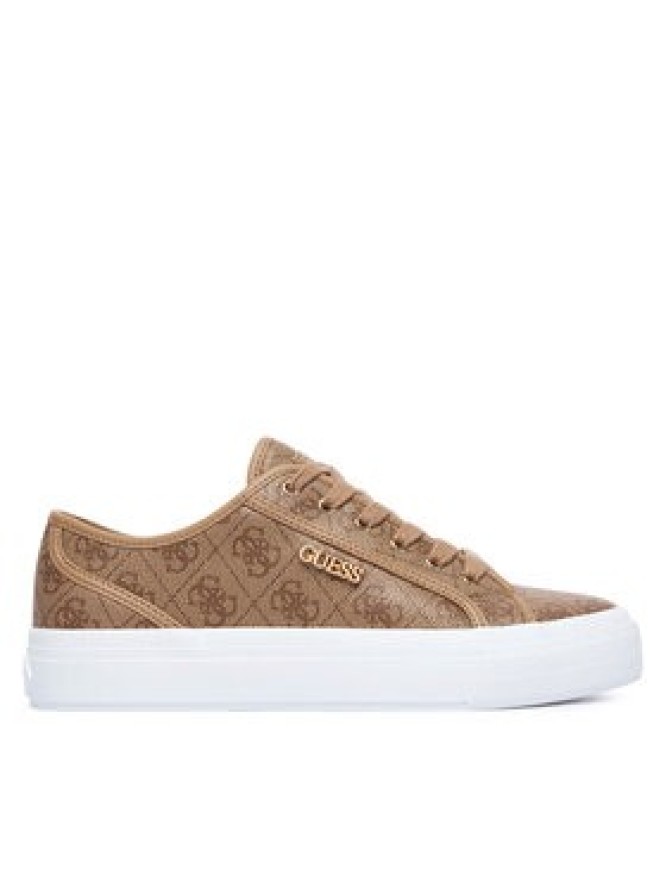 Guess Sneakersy FLTJ10 FAL12 Brązowy jasny