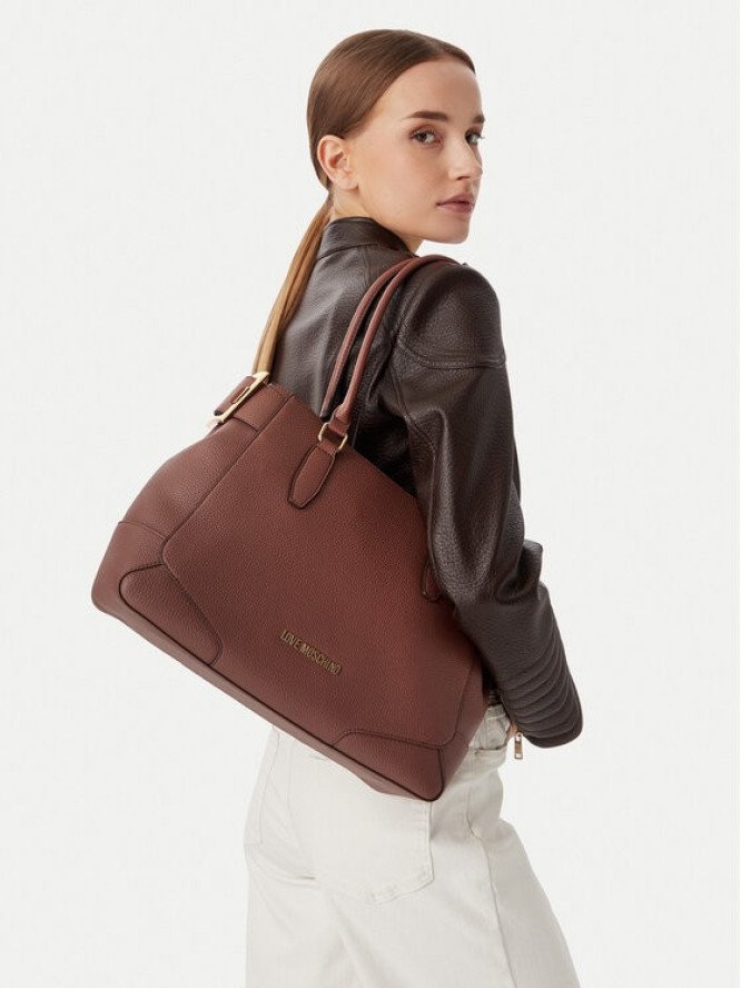 LOVE MOSCHINO Torebka JC4095PP1PLT1200 Brązowy