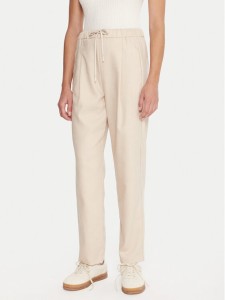 Marella Spodnie materiałowe Nyssa 2523136025 Beżowy Regular Fit