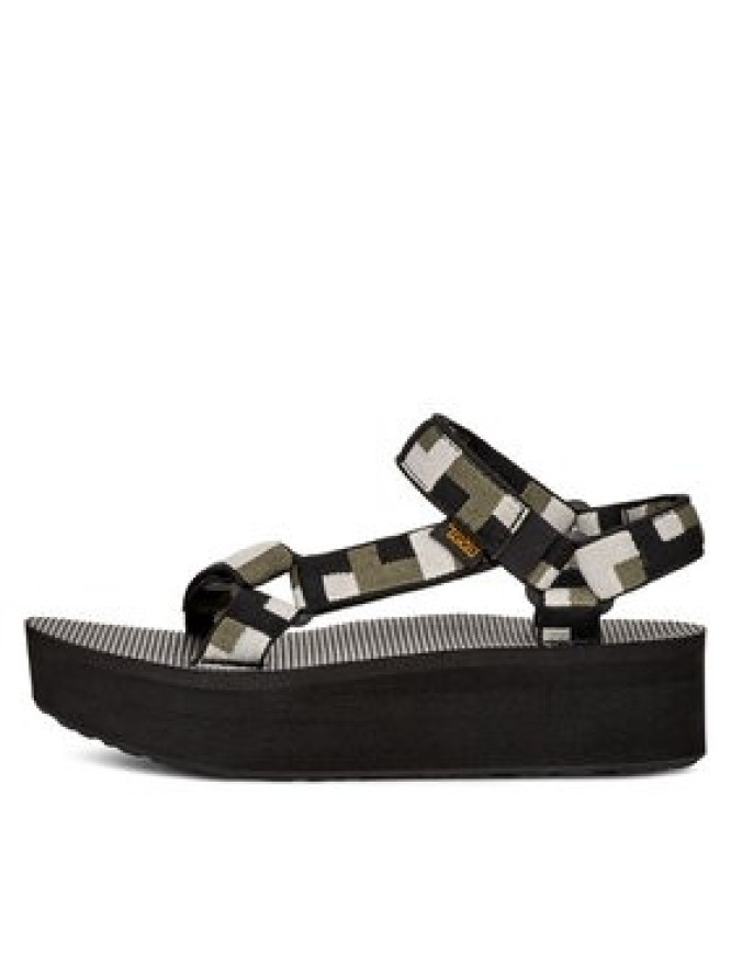 Teva Sandały Flatform Universal 1008844 Czarny
