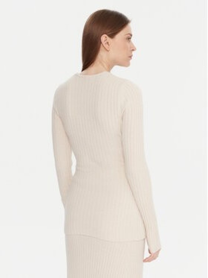 Kontatto Kardigan 3M0954C Écru Slim Fit