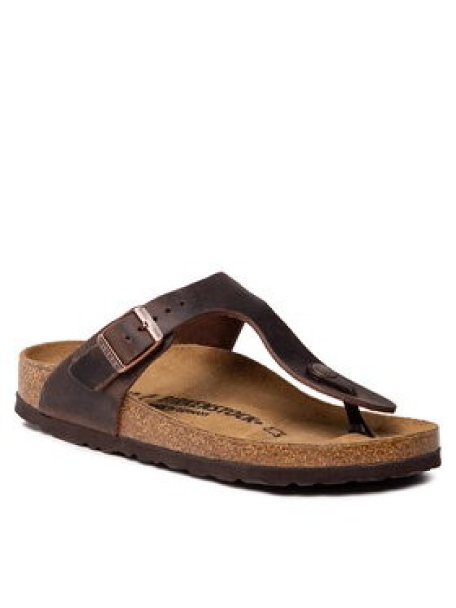 Birkenstock Japonki Gizeh Bs 0743833 Brązowy
