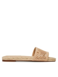 Tommy Hilfiger Espadryle Knit Mesh Espadrille Flat Sandal FW0FW08744 Beżowy