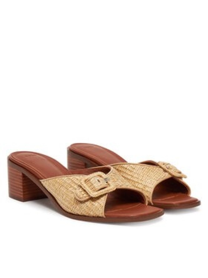 BOSS Klapki Charlize 50542211 Beżowy