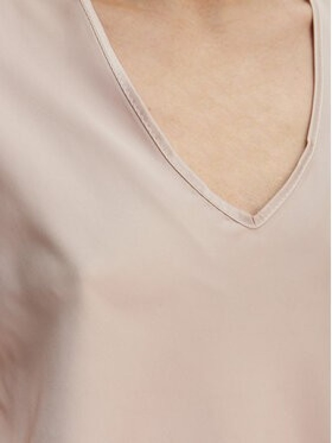 Rinascimento Bluzka CFC0127631003 Beżowy Regular Fit