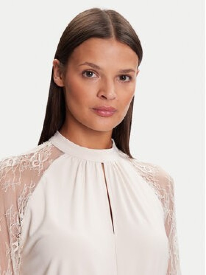 Vero Moda Bluzka Milla 10334620 Beżowy Loose Fit