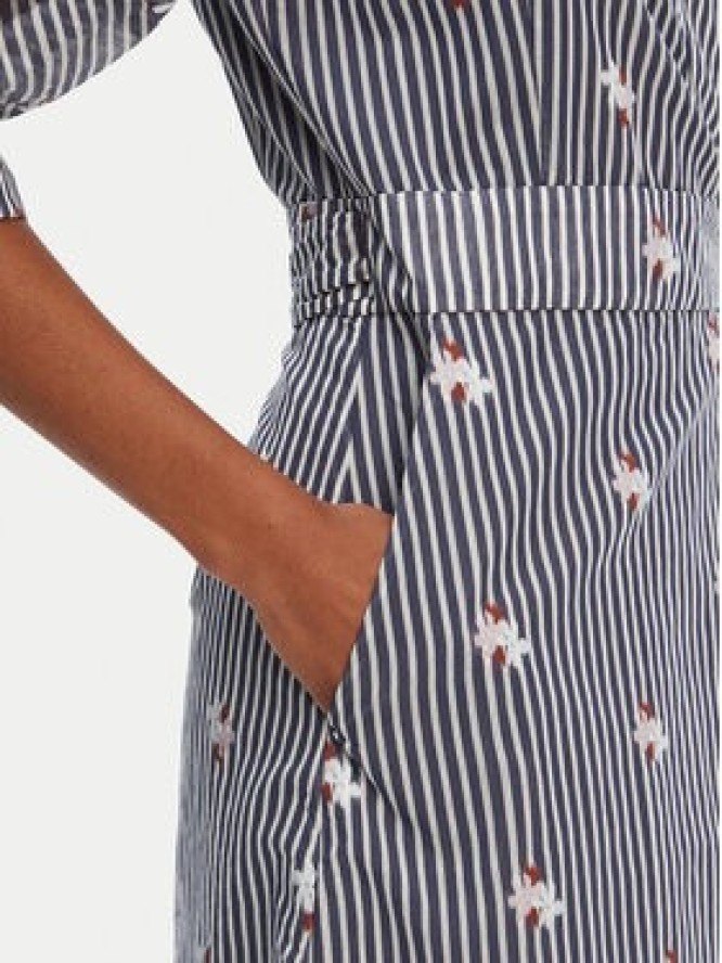 Munthe Sukienka koszulowa Pum 252132525224 Granatowy Regular Fit