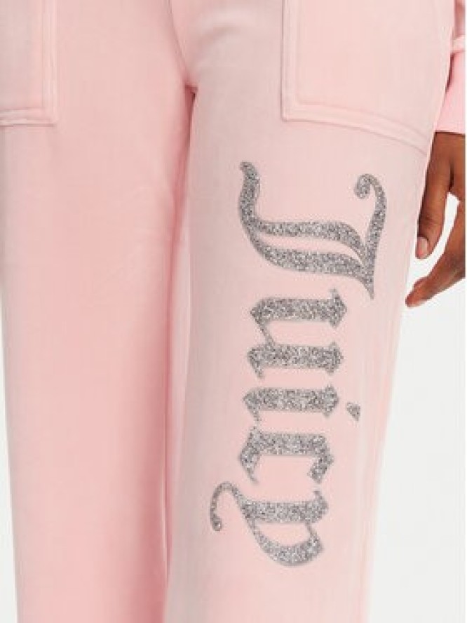 Juicy Couture Spodnie dresowe Layla JCBBJ125806 Różowy Regular Fit