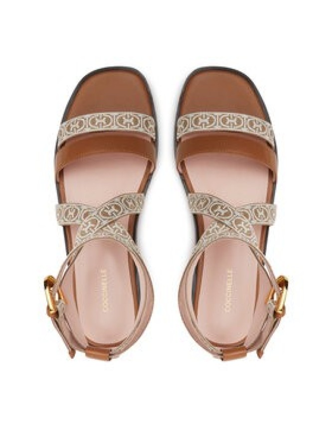 Coccinelle Sandały E4 SVR 18 03 01 Beżowy