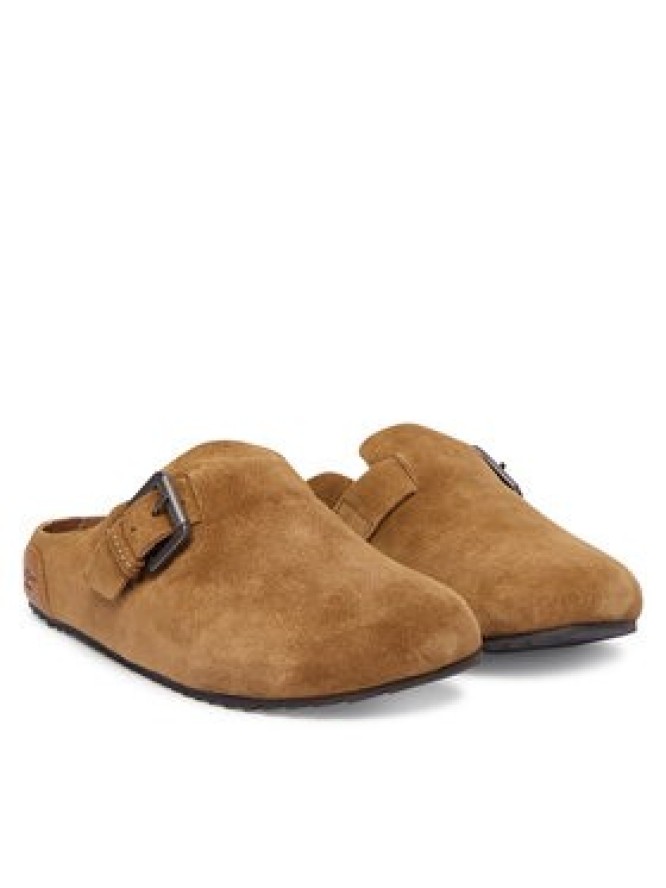 Pepe Jeans Klapki Corby Clog W PLS900001 Brązowy