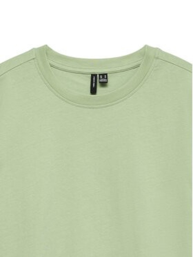 Vero Moda T-Shirt Paulina 10316991 Zielony Regular Fit