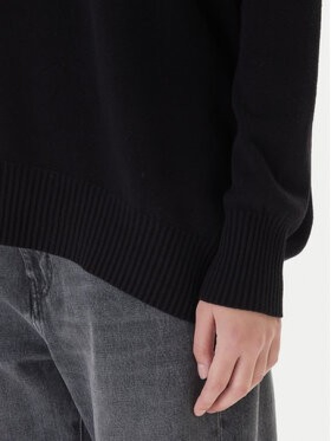 Kontatto Sweter 3M0822C Czarny Relaxed Fit