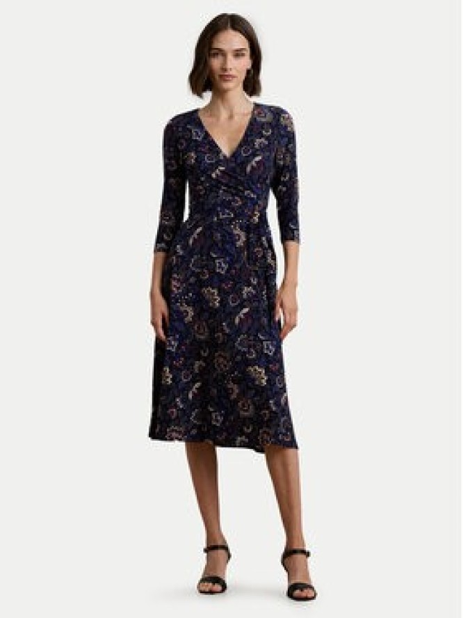 LAUREN RALPH LAUREN Sukienka codzienna 250957701001 Granatowy Slim Fit
