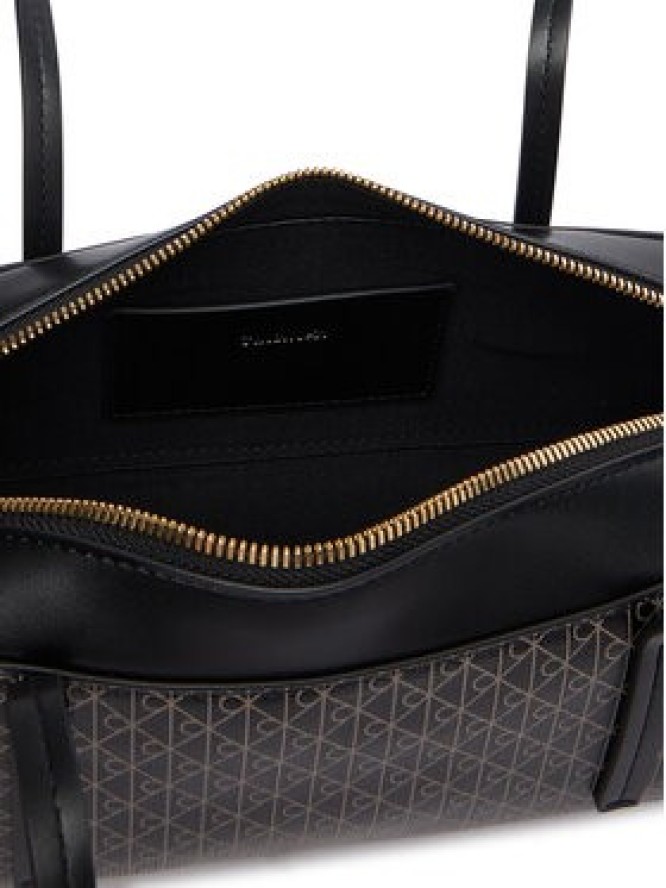 Calvin Klein Torebka Emblem Aop Bauletto LV04F3585G Czarny