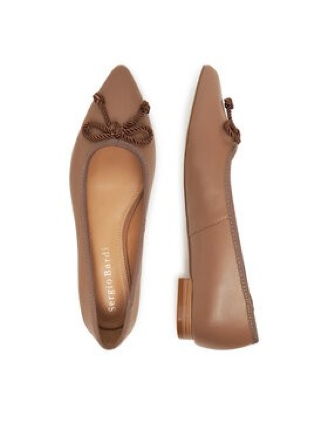 Sergio Bardi Baleriny WFA1572-29Z-SB Beżowy