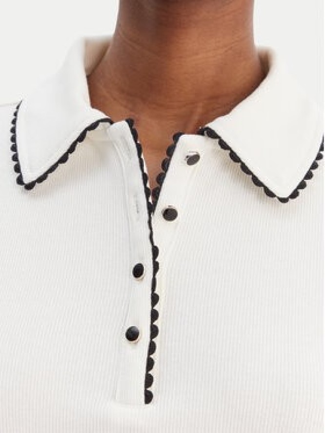 Morgan Polo 261-DLOLI Biały Slim Fit