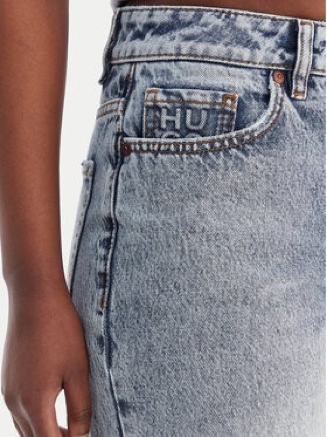 HUGO Jeansy 50556481 Niebieski Regular Fit