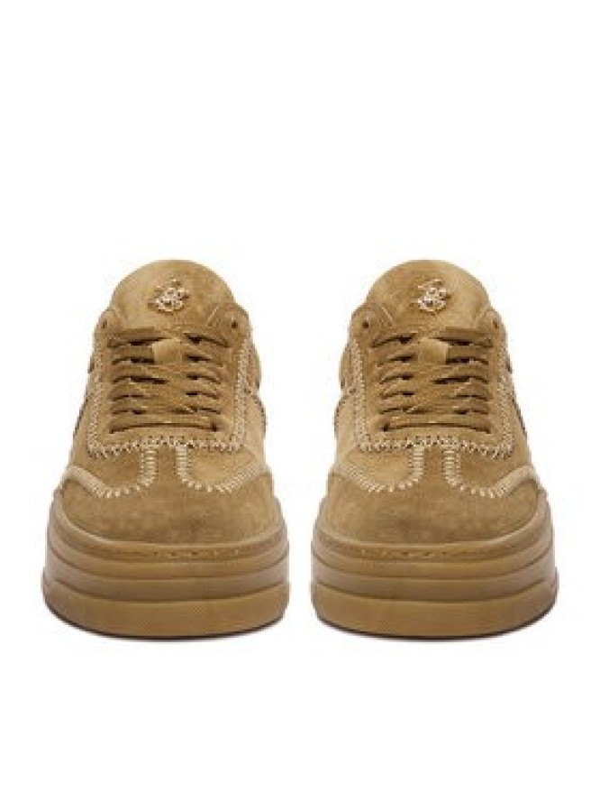 Beverly Hills Polo Club Sneakersy EO-WI16-MALMO-01 Beżowy ciemny