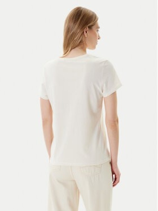 Mustang T-Shirt Alma 1016155 Biały Regular Fit