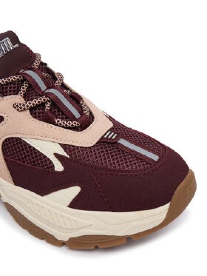 Steve Madden Sneakersy Ample 11004898 Bordowy