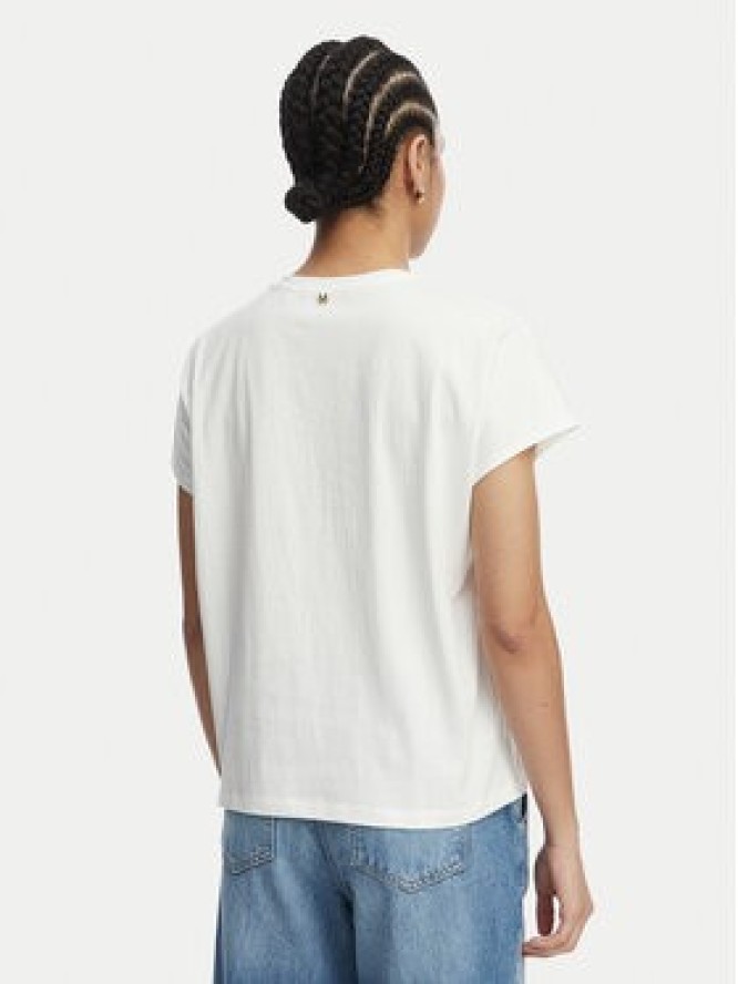 LOLA CASADEMUNT T-Shirt MS2615004 Biały Regular Fit