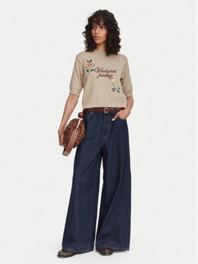 Weekend Max Mara Sweter Fiacre 2625366191 Beżowy Regular Fit