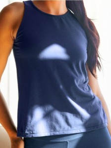 Sportowy top Gym Hard - granatowy