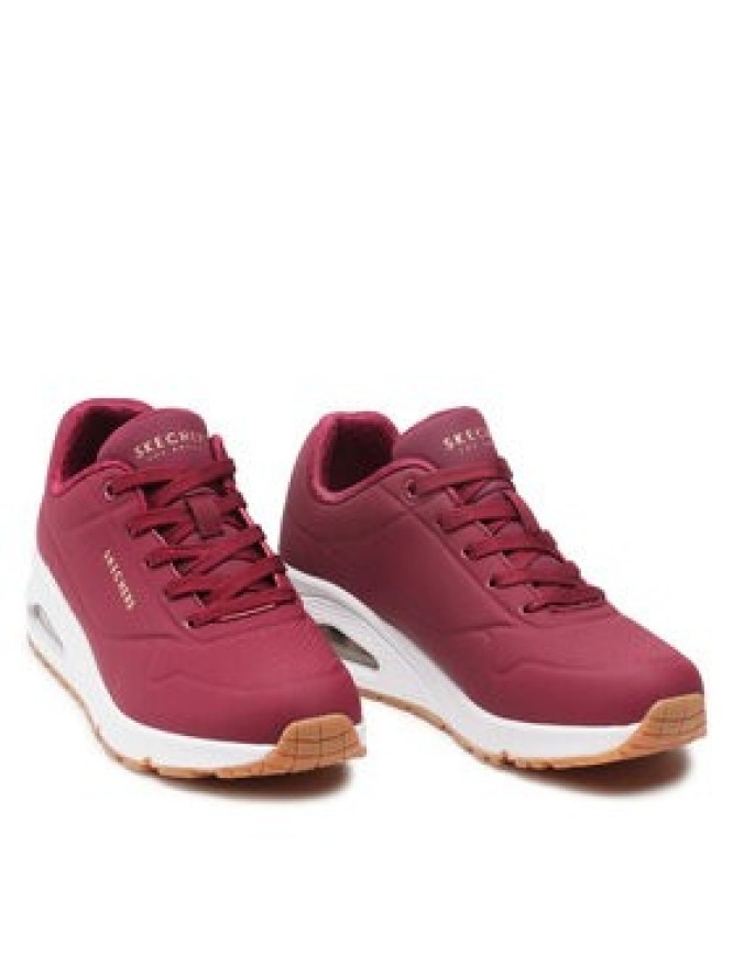 Skechers Sneakersy Stand On Air 73690/BURG Bordowy