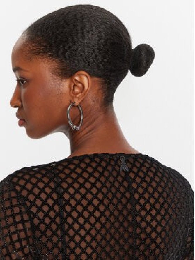 Patrizia Pepe Sukienka koktajlowa 8A1579 A638 Czarny Regular Fit