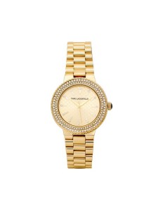 KARL LAGERFELD Zegarek R0553104501 Złoty