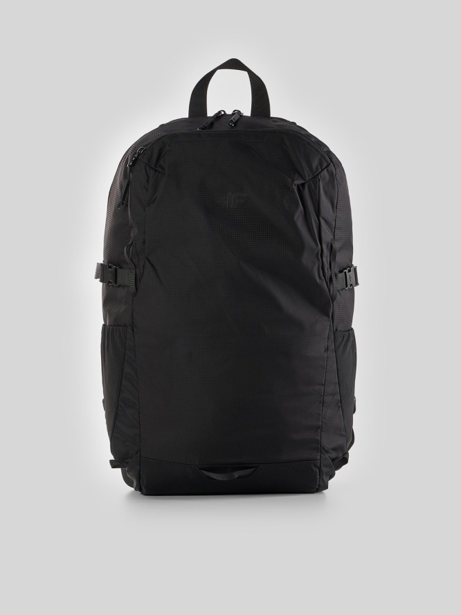 4F Plecak miejski (ok. 25 L) z kieszenią na laptop - czarny Uniwersalny