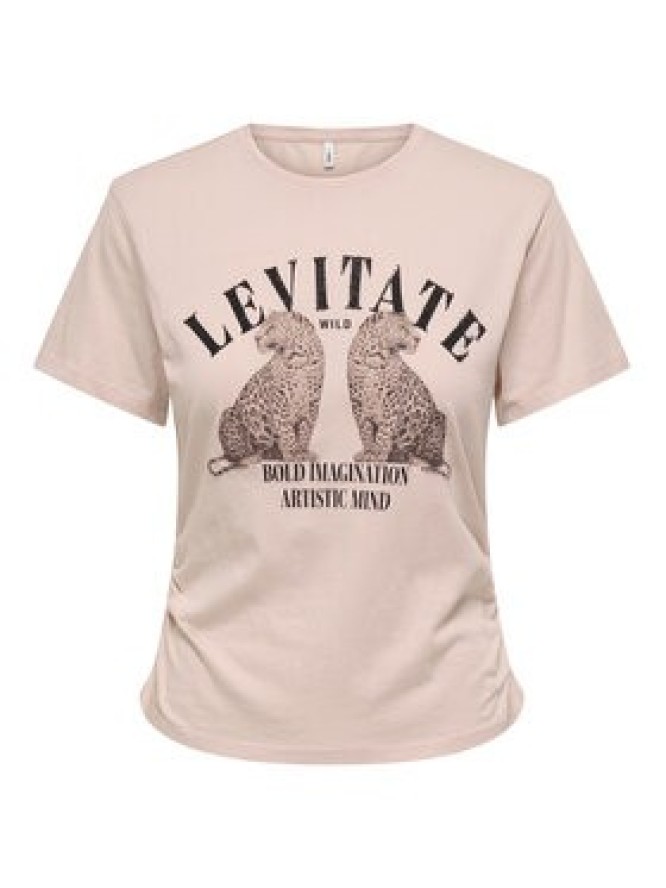 ONLY T-Shirt Lucy 15346760 Różowy Regular Fit